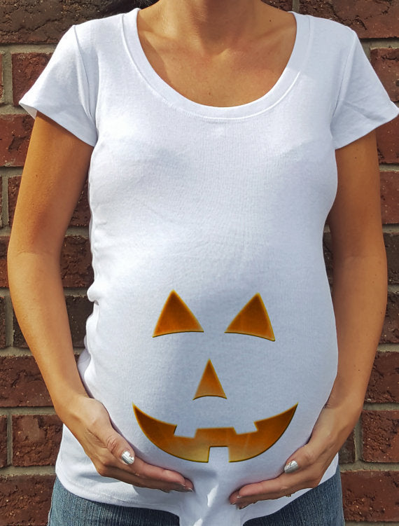 Smiley Funny Print Maternity Dress