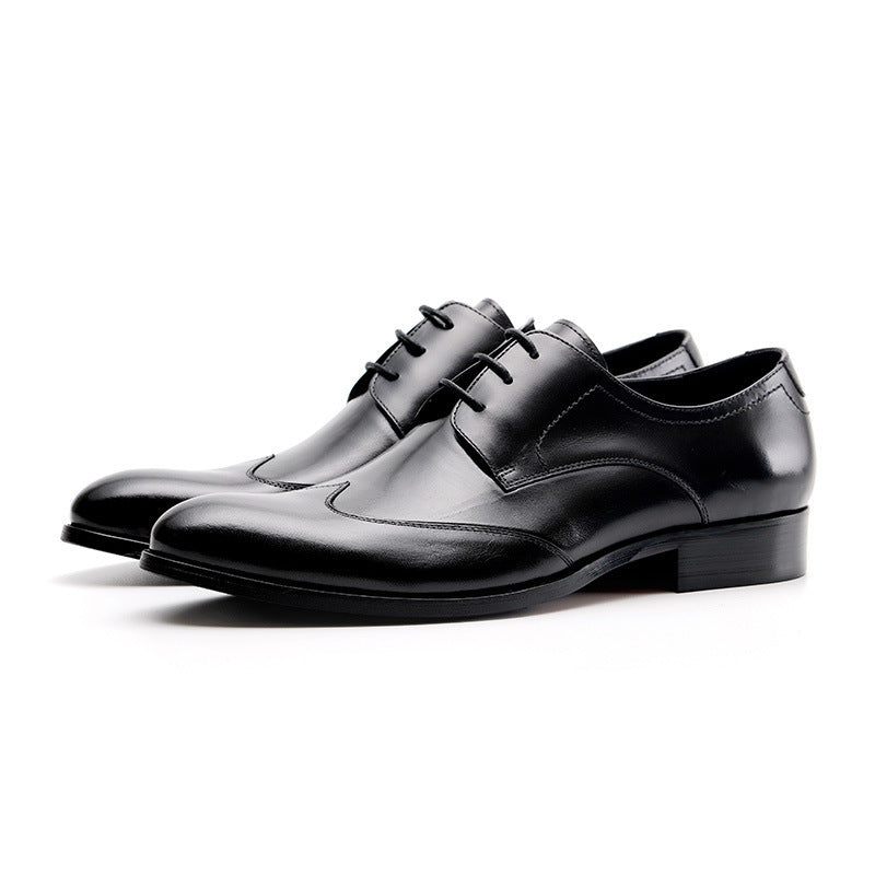 Men's Formal Business English Pointed Toe Shoes