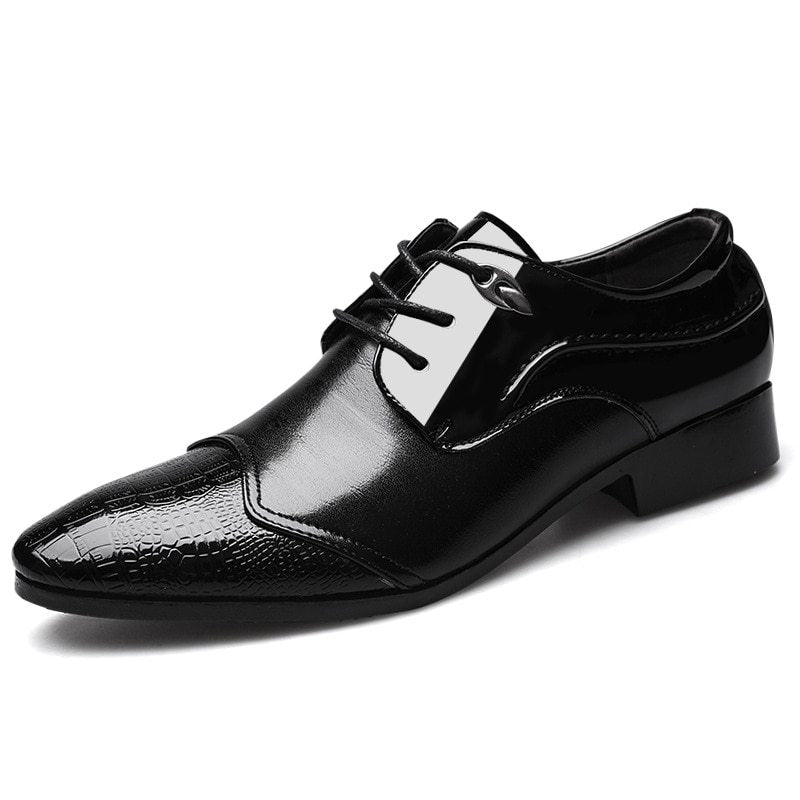 Business Formal Shoes Lace Up British Wedding Shoes