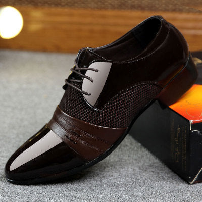 Men's Fashion Business Casual Shoes Formal Leather Shoes